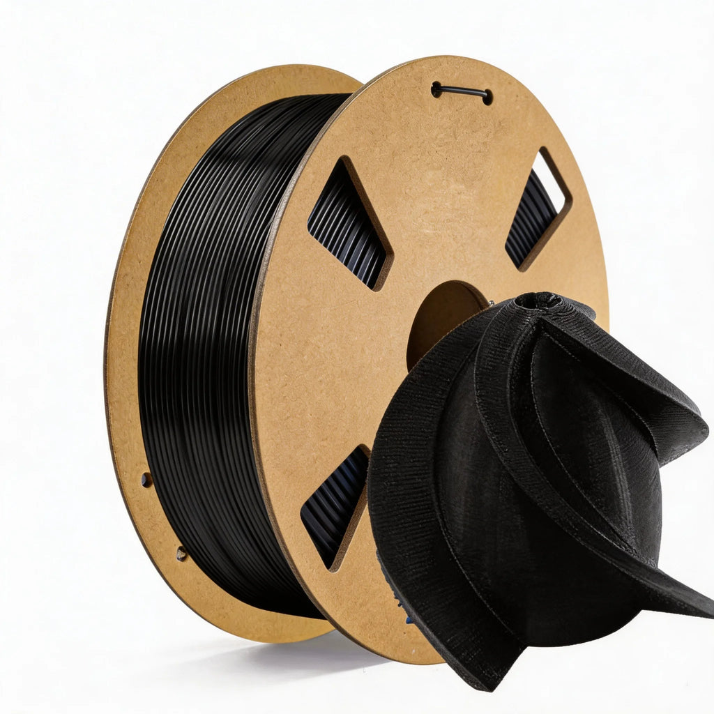 PLA+2.0 3D Printer Filament, Upgrade PLA+ Filament 1.75mm, Tougher and Stronger, Neatly Wound PLA Plus Filament,1KG Spool,Black