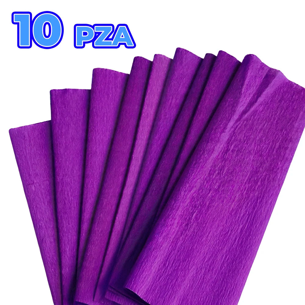 Pack of 10 Sheets 19 g Crepe Paper 20050 cm Crepe Paper Crafts