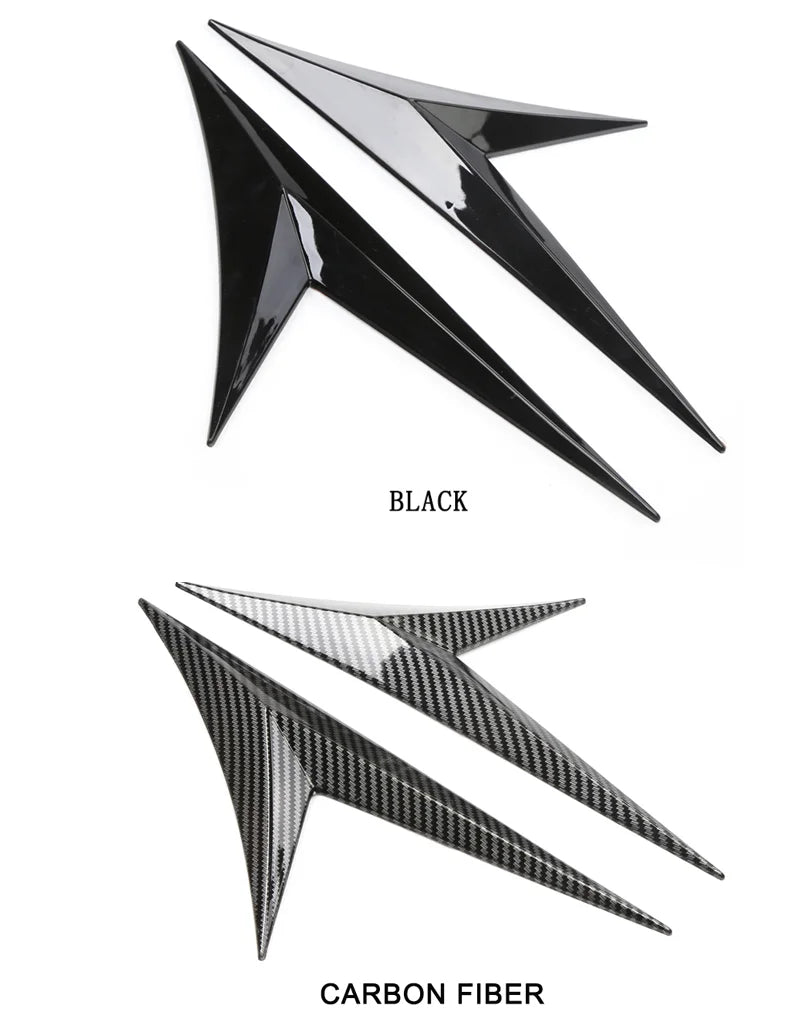 For VW Accessories Goft 4 5 6 7 Gti Car Side Body Fender Door Decor Cover Blade Flank Wing Emblem Badge Auto Tuning Styling