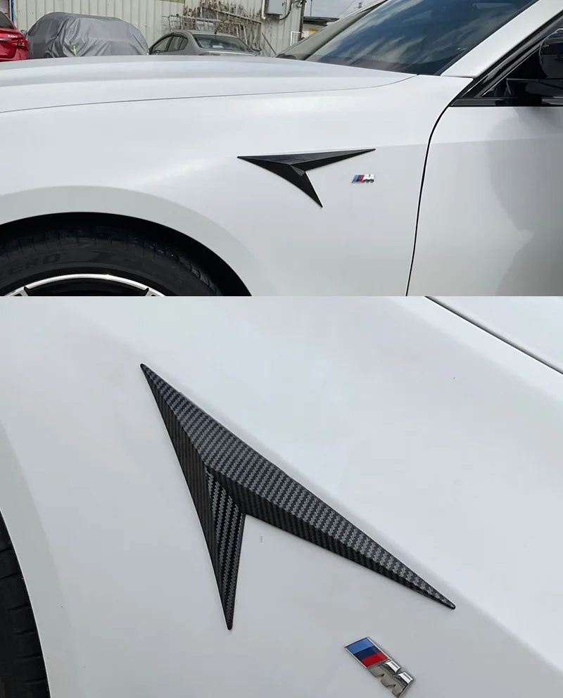 For VW Accessories Goft 4 5 6 7 Gti Car Side Body Fender Door Decor Cover Blade Flank Wing Emblem Badge Auto Tuning Styling