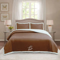 3-Piece Teddy Duvet Cover Set and Pillowcases: Comfort and Style in Your Bedroom - 260*220, Brown