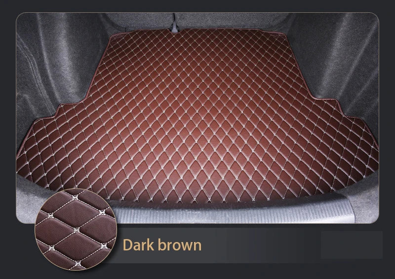 Car Trunk Mats For Hyundai Kona Kauai OS 2018~2022 Waterproof Car Mats Tappetini Auto Car Accessories Interior Car Accessories