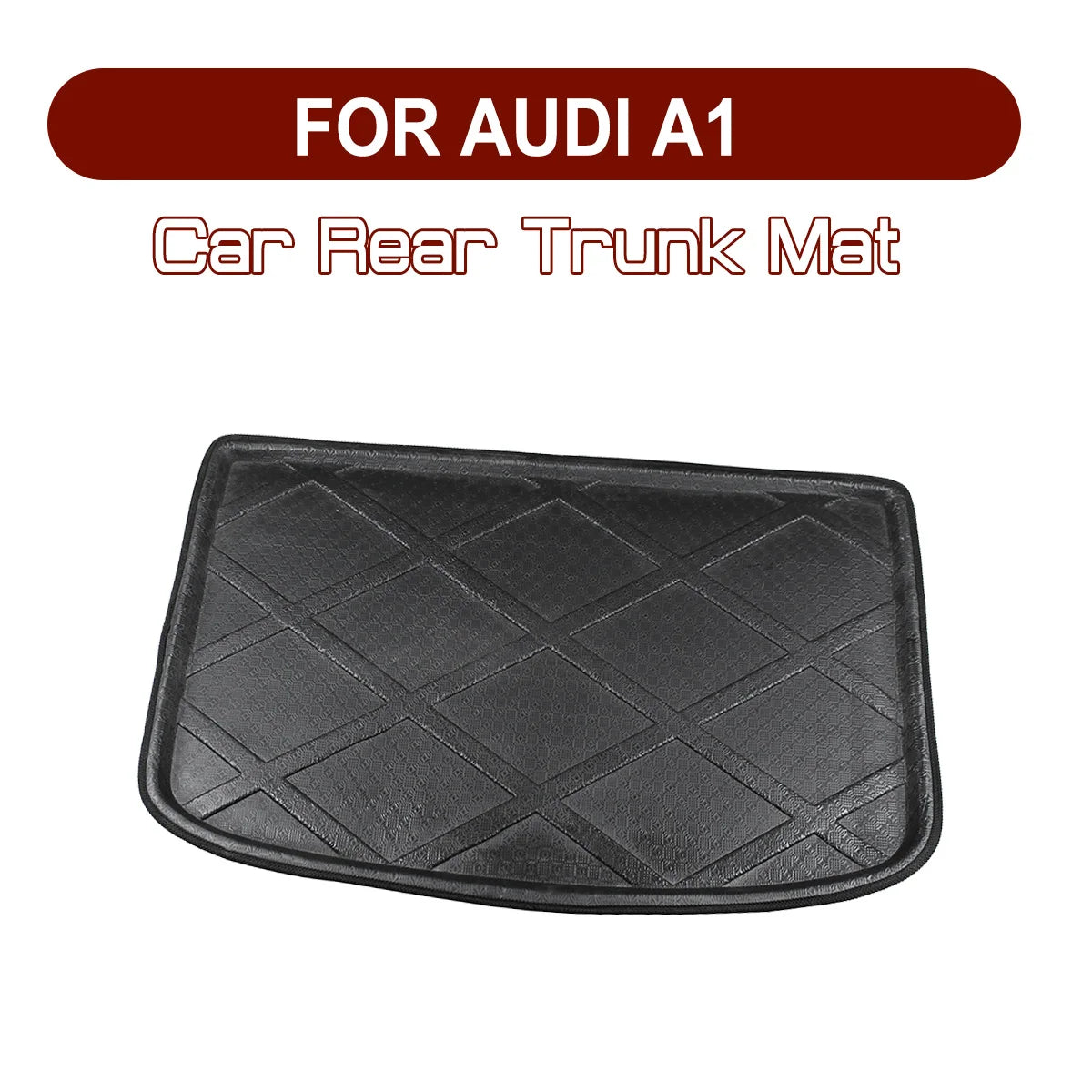 For AUDI A1 A3 A4 A4L A5 A6 A6L Q7 Q5 Q3 Car Rear Trunk Boot Mat Floor Mats Anti Mud Carpet Cargo Waterproof