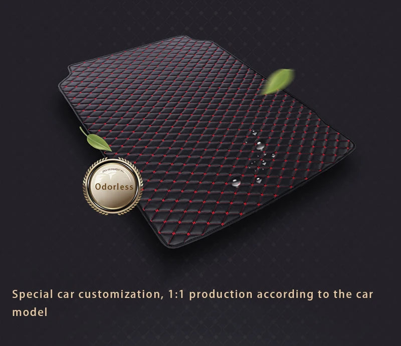 Car Trunk Mats For Hyundai Kona Kauai OS 2018~2022 Waterproof Car Mats Tappetini Auto Car Accessories Interior Car Accessories
