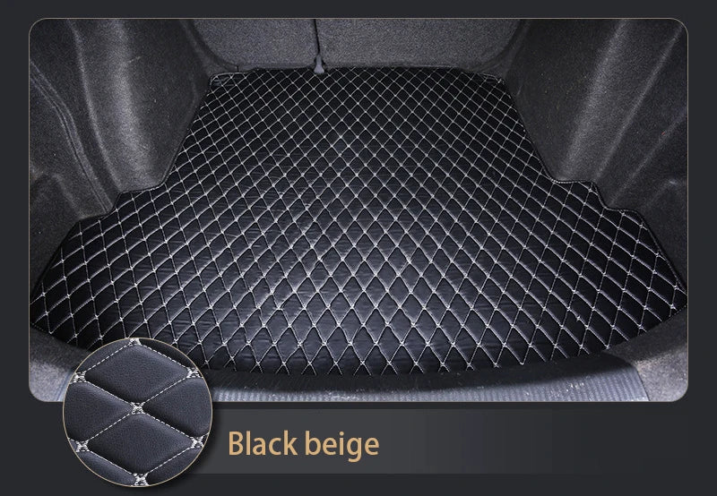 Car Trunk Mats For Hyundai Kona Kauai OS 2018~2022 Waterproof Car Mats Tappetini Auto Car Accessories Interior Car Accessories