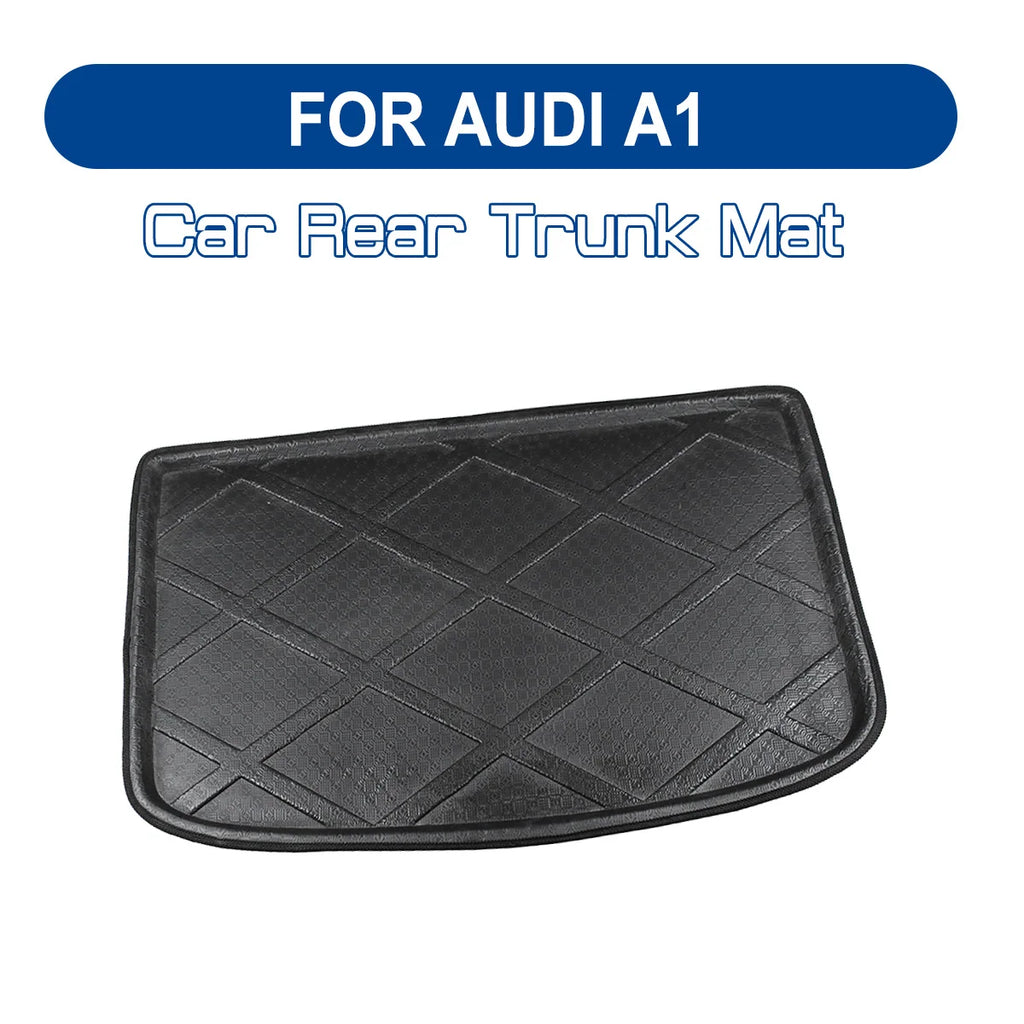 For AUDI A1 A3 A4 A4L A5 A6 A6L Q7 Q5 Q3 Car Rear Trunk Boot Mat Floor Mats Anti Mud Carpet Cargo Waterproof