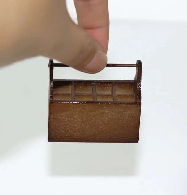 1/6 1/12  Doll House Simulation Miniature Mini Resin Toolbox Model Decor