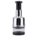 Stainless Steel Manual Food Chopper Handheld Vegetable Onion Press Chopper Kitchen Accessories