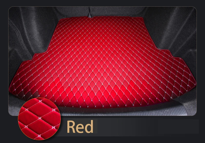 Car Trunk Mats For Hyundai Kona Kauai OS 2018~2022 Waterproof Car Mats Tappetini Auto Car Accessories Interior Car Accessories