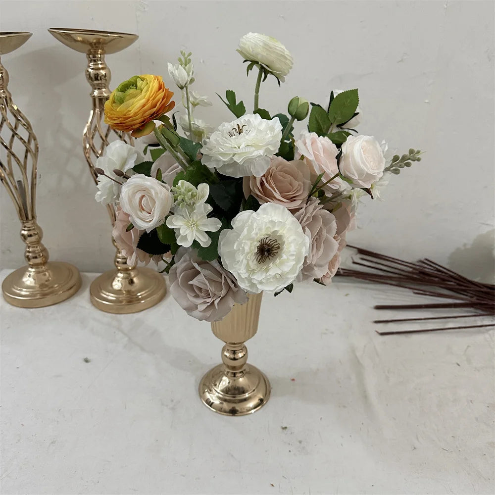 IFG New Arrivals 3D 30cm Small Artificial Silk Flower Ball White/Customized Color ClassA Quality Handmade for Wedding Home Decor
