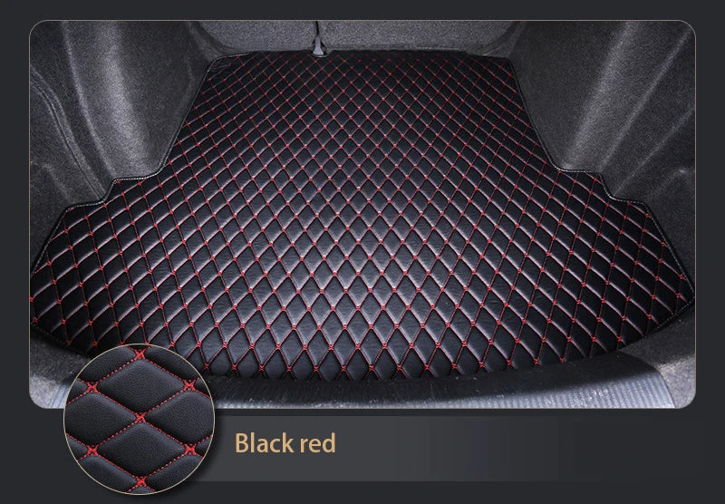 Car Trunk Mats For Hyundai Kona Kauai OS 2018~2022 Waterproof Car Mats Tappetini Auto Car Accessories Interior Car Accessories
