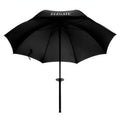 ELEGATE Japandi Design Golf Umbrella 8-Rib Semi-Automatic Black Oxford Coating Rain Protection Straight Folding Umbrella for Adu