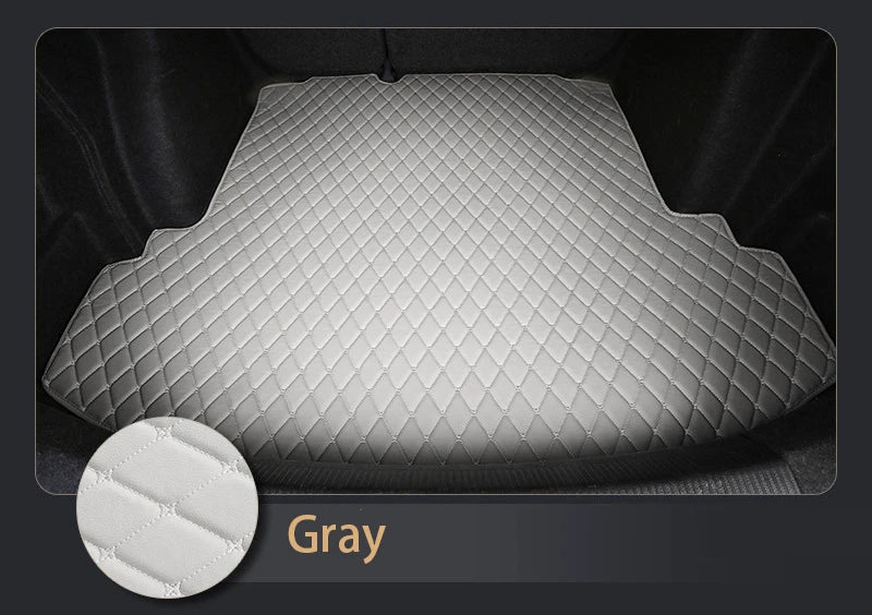 Car Trunk Mats For Hyundai Kona Kauai OS 2018~2022 Waterproof Car Mats Tappetini Auto Car Accessories Interior Car Accessories