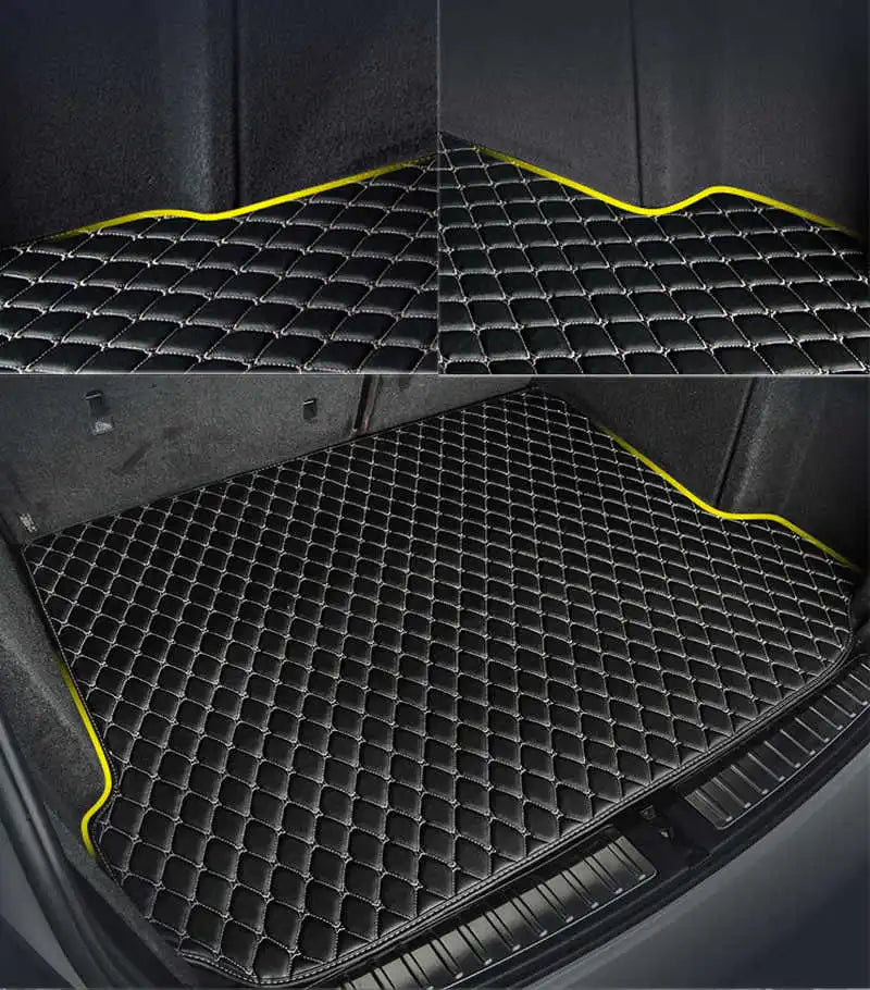 Car Trunk Mats For Hyundai Kona Kauai OS 2018~2022 Waterproof Car Mats Tappetini Auto Car Accessories Interior Car Accessories