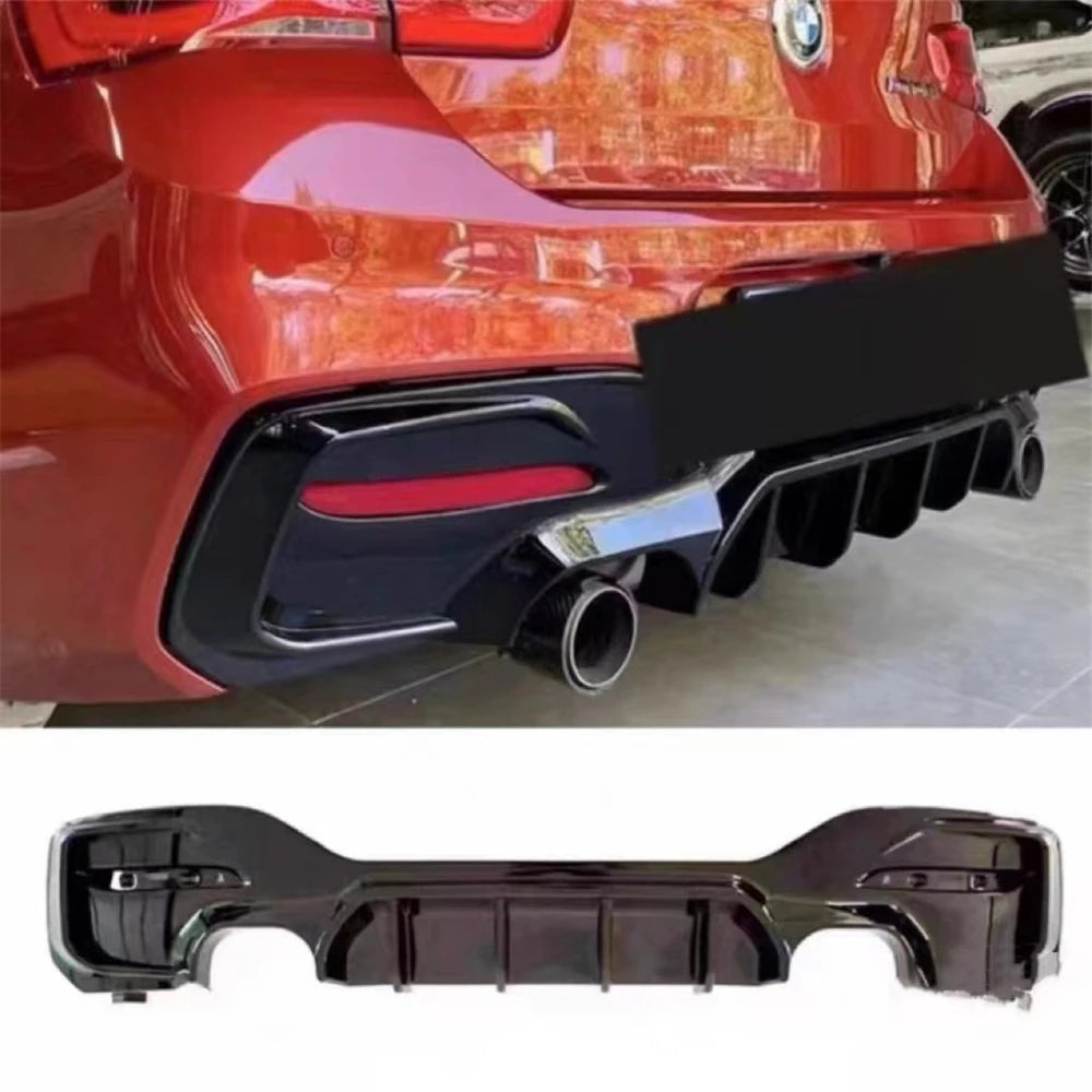 Rear Bumper Lip Diffuser With LED Rear Spoiler For BMW 1er M Sport F20 F21 M135i M140i Fits BMW BMW E92 E93 335I Accessories HOT