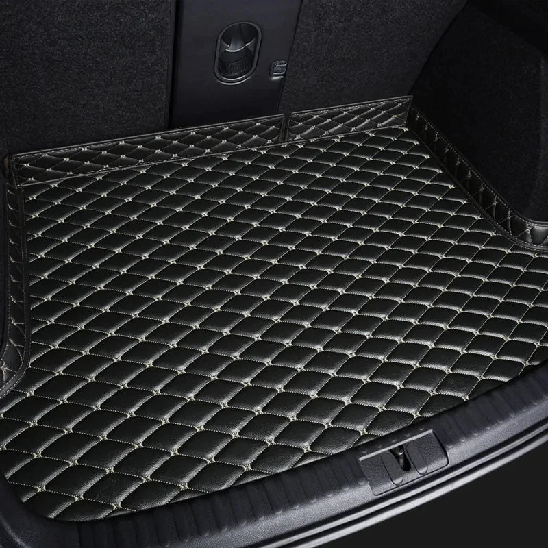 Car Trunk Mats For Hyundai Kona Kauai OS 2018~2022 Waterproof Car Mats Tappetini Auto Car Accessories Interior Car Accessories