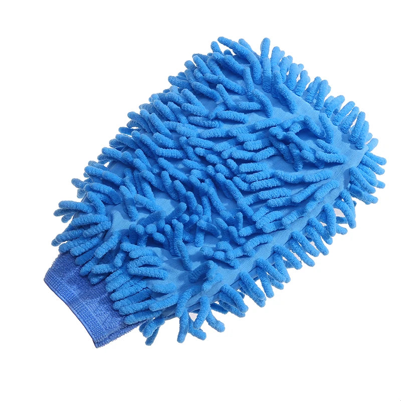 Car Wash Mitts Chenille Mitts Plush Wipes Thickened Double Sided Car Accessories Recyclable Cleaning Tools Car Accessories