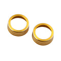 2Pcs/Set Car Accessories for Ford Focus 3 MK3 2015 2016 2017 2018 Sedan ST AC Heat Control Switch Knob Ring Cover Trim