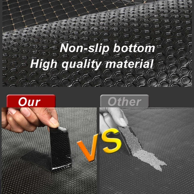 Car Trunk Mats For Hyundai Kona Kauai OS 2018~2022 Waterproof Car Mats Tappetini Auto Car Accessories Interior Car Accessories