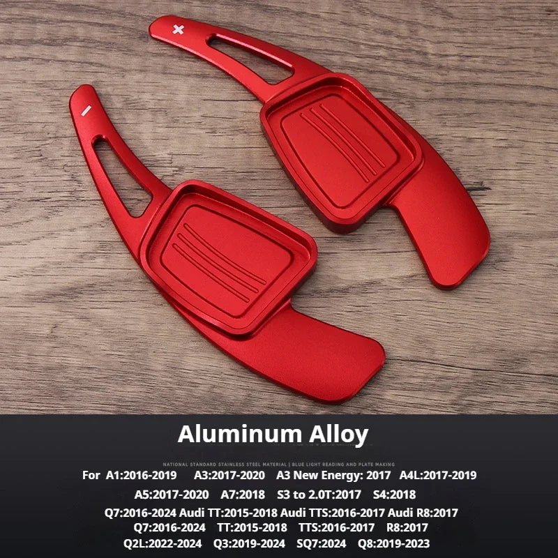 For Audi A1 A3 A4L A5 A7 S3 S4 S5 Q2 Q5L SQ5L Q7 TT TTS R8 Q2L Q3 SQ7 Q8 Car Steering Wheel DSG Shift Paddle Extension