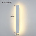 Modern Led Line Wall Light 40CM 15W AC220V Bedside Living Room Background Corridor Stair Porch Long Strip Sconce Lamp Home Decor