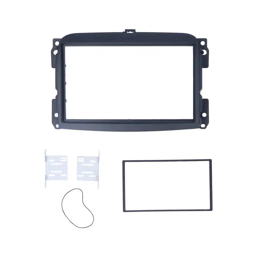 7 inch 2DIN Car Fascia Radio Panel For Fiat 500L 2012+ Frame Kit Install Facia Face Plate