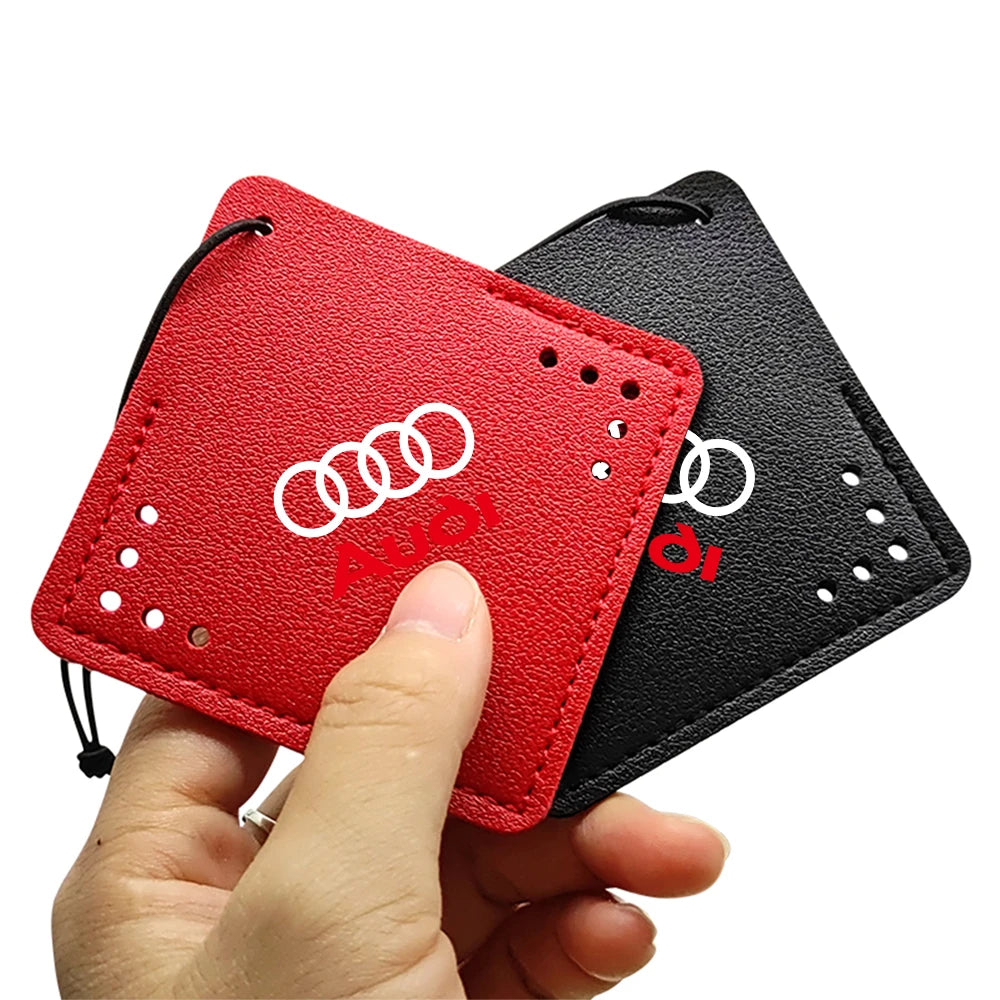 Car Air Freshener Rearview Mirror Pendant Aromatherapy Sachet For Audi A3 A4 A4L A5 B3 B4 B5 B6 B7 B8 RS3 Quattro C5 C6 C7 C5 C6