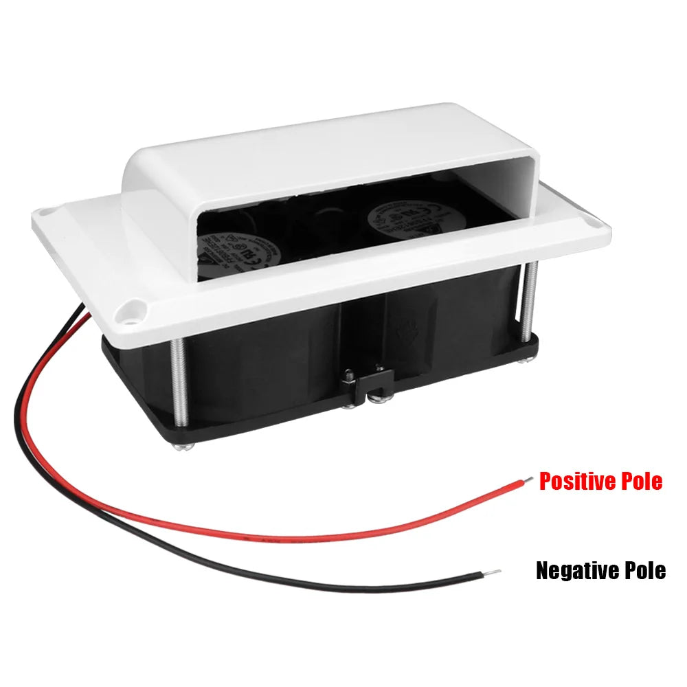 Car Accessories 12V 25W Caravan Side Air Vent Ventilation Exhaust Fan for Camper Trailer Motorhome Boat Marine Yacht