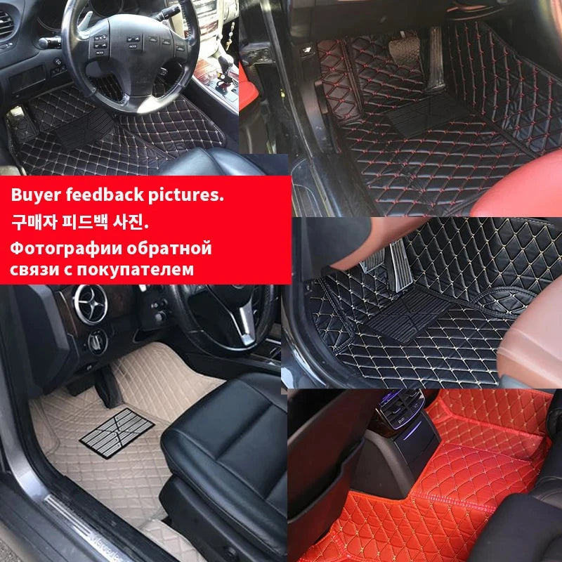 Car Floor Mats For FIAT FIAT tipo 500 500c 500X Barchetta Croma 126p X1 9 Ducato 124 Spider Car Accessories