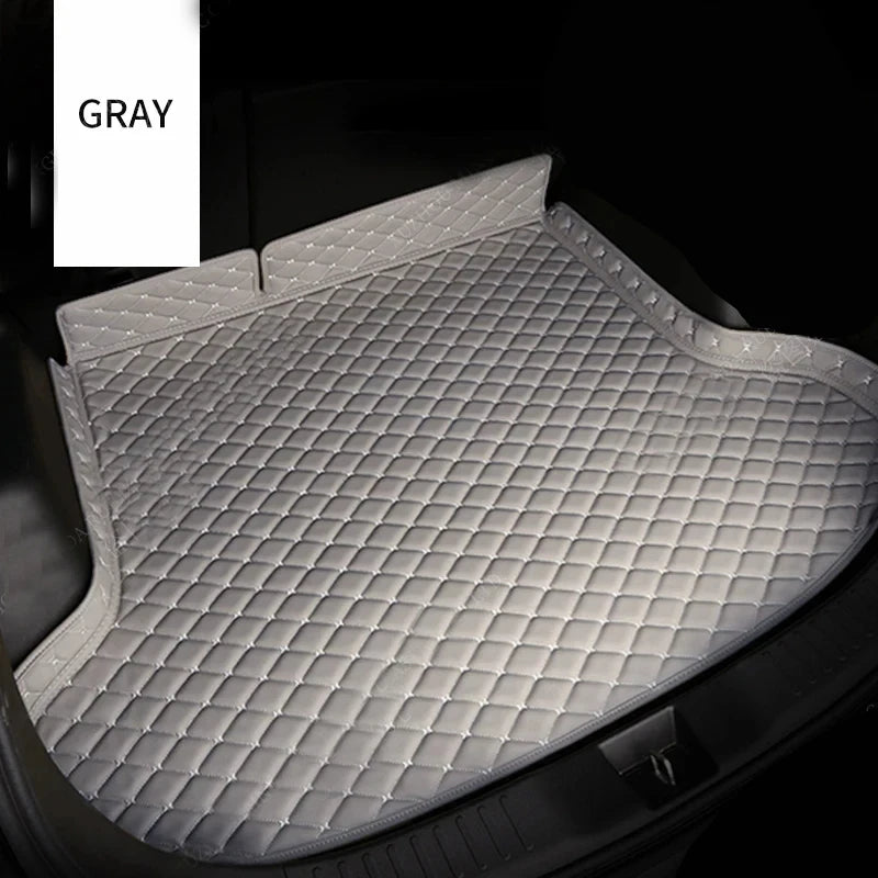 Car Trunk Mats For Hyundai Kona Kauai OS 2018~2022 Waterproof Car Mats Tappetini Auto Car Accessories Interior Car Accessories