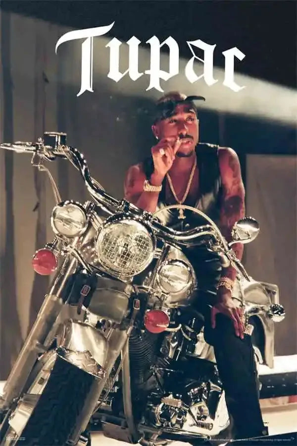 Black and White Pop Hip Hop Rapper 2PAC Posters Tupac Music Album Cover Aesthetic for Room Canvas Painting Art Wall Home Decor