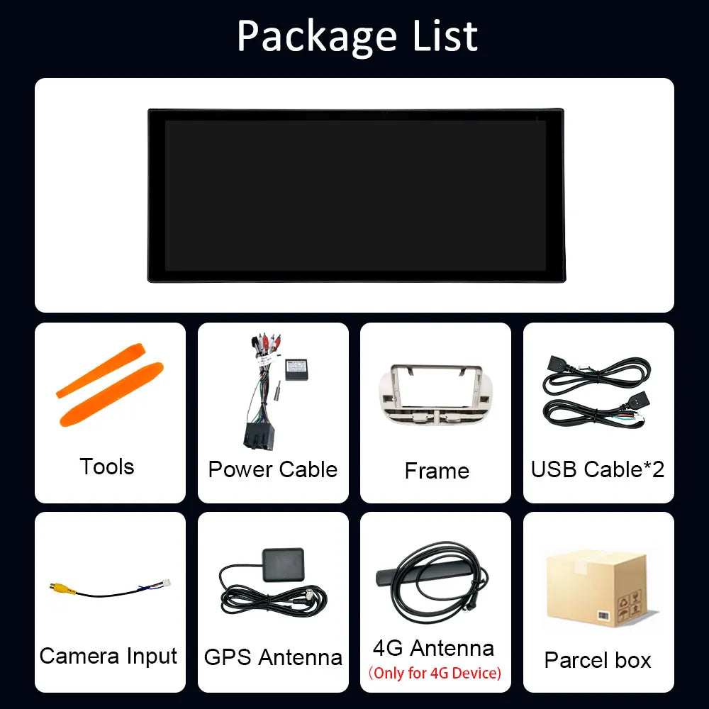 12.3 '' Android 16 for Fiat 500 2007 - 2015 Car Radio Video Multimedia Player BT 4G GPS Navi Wireless Carplay WiFi Touch Screen