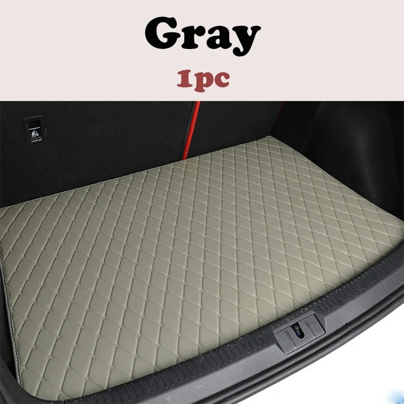 Car Trunk Mats For Hyundai Kona Kauai OS 2018~2022 Waterproof Car Mats Tappetini Auto Car Accessories Interior Car Accessories