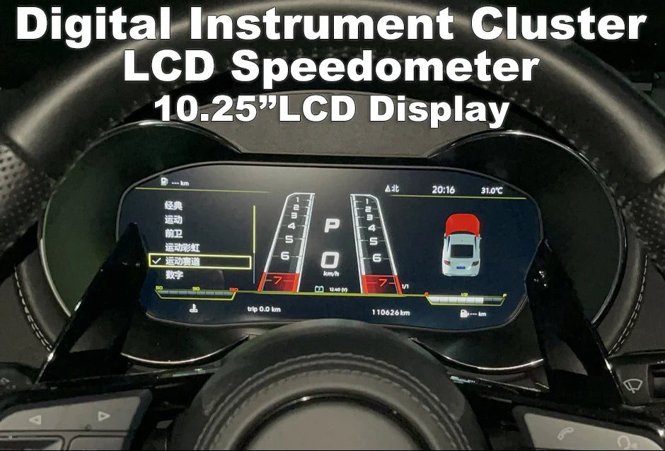 Instrument Cluster Virtual Cockpit Digital Speedometer LCD Dashboard Gauge For Audi TT TTS A3 A4 B8 A5 S5 Q3 Q5 RS4 RS5 A6 A7 Q7