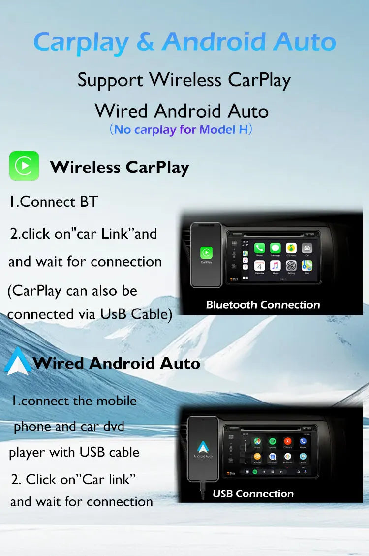 Android15 For Fiat 500 2016 - 2019 Car Radio Multimedia Player Video Navigation Carplay Stereo GPS WIFI DSP Carplay Android Auto