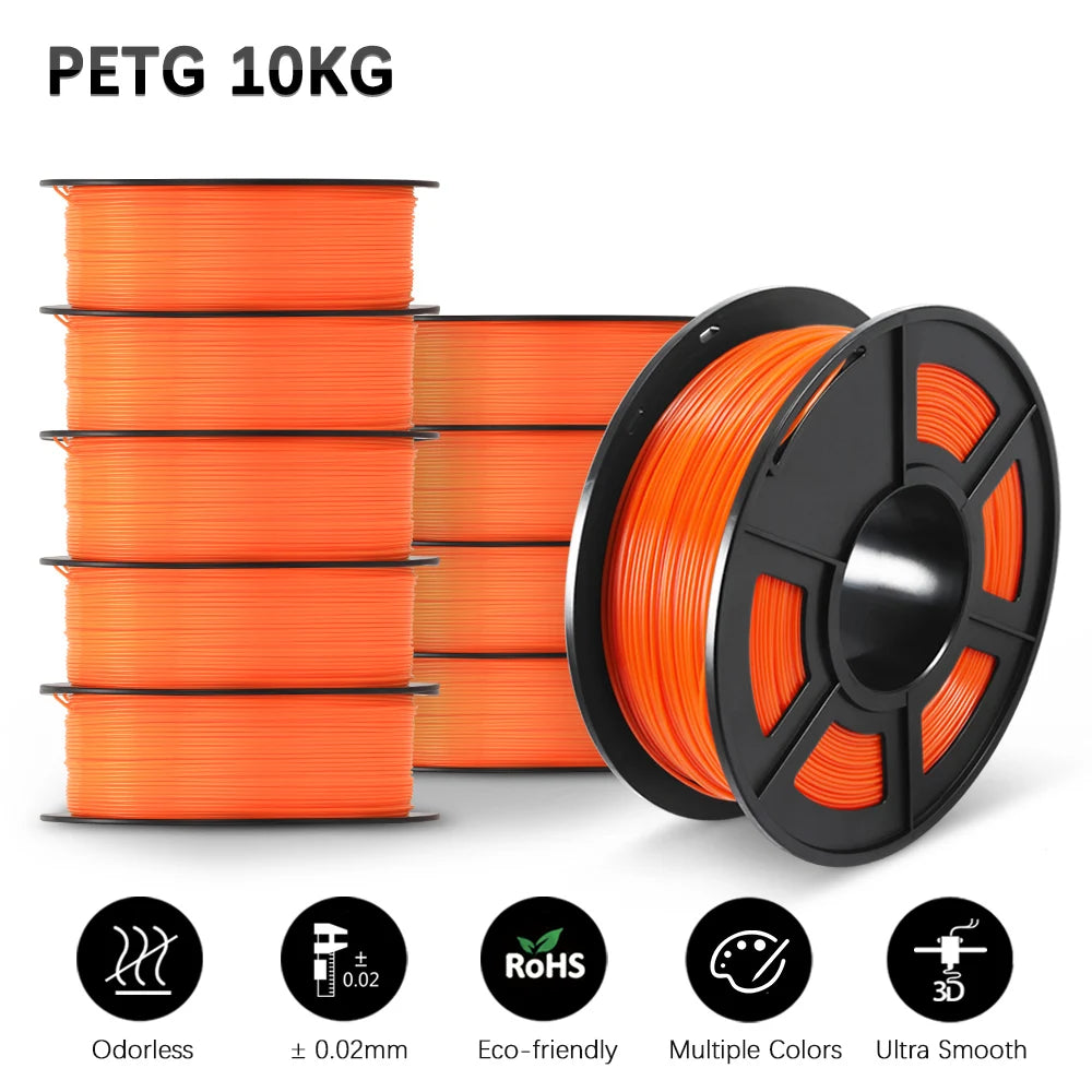 SUNLU 3D Filament PLA/PLA META/PETG/ABS/TPU/PLA MATTE/PLA PLUS 1.75mm 10Roll 1KG/0.5KG 3D Printer Filament for 3D Printer