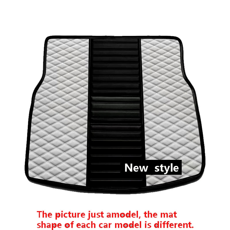 Car Trunk Mats For Hyundai Kona Kauai OS 2018~2022 Waterproof Car Mats Tappetini Auto Car Accessories Interior Car Accessories
