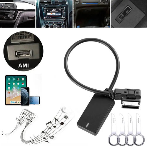 AMI MMI MDI Wireless Aux Bluetooth Adapter Cable Audio Music Auto Bluetooth For Audi A3 A4 B8 B6 Q5 A5 A7 R7 S5 Q7 A6L A8L L1W4