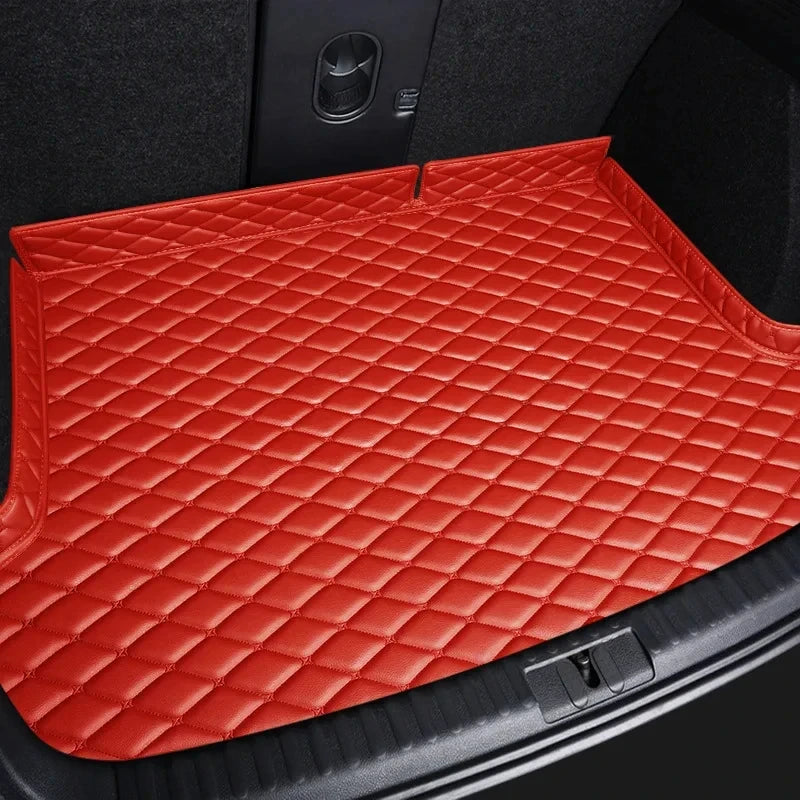 Car Trunk Mats For Hyundai Kona Kauai OS 2018~2022 Waterproof Car Mats Tappetini Auto Car Accessories Interior Car Accessories