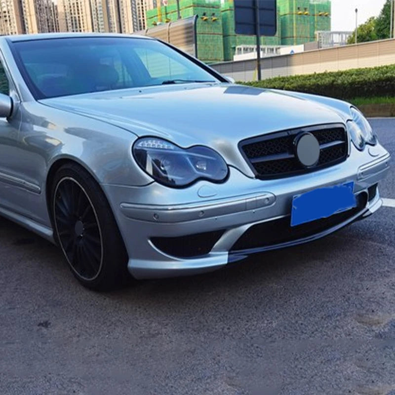 Car Front Grille Grill For Mercedes-Benz C-Class W203 C200 C240 C280 C320 2001-2007 Tuning Accessories ABS Grills