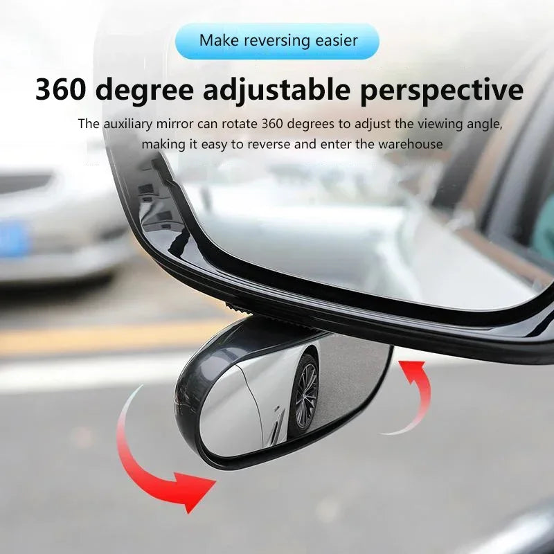 Auto Products New Rear View Auxiliary Mirror Adjustable Reflective Blind Spot mirror Car Accessories Rearview Mirror