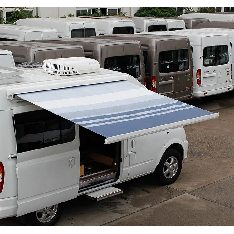 Caravan Accessories Full Cassette Side Awning for Motorhome Van Awning RV Accessories