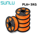 SUNLU PLA/PLA+/PETG/SILK/PLA Matte/ PLA Meta Filament 5KG 1KG/ Roll 1.75mm +/-0.02MM 3D Printer Filament Neatly Wound Filament
