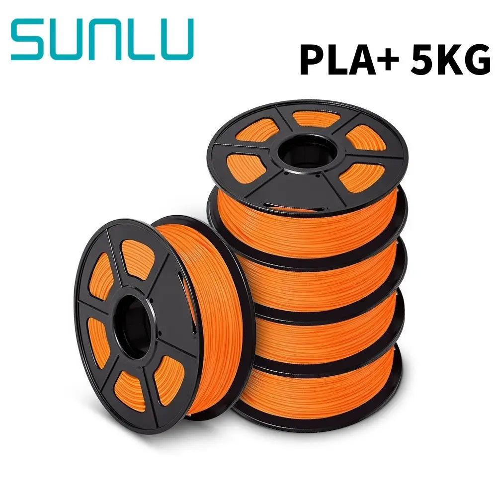 SUNLU PLA/PLA+/PETG/SILK/PLA Matte/ PLA Meta Filament 5KG 1KG/ Roll 1.75mm +/-0.02MM 3D Printer Filament Neatly Wound Filament