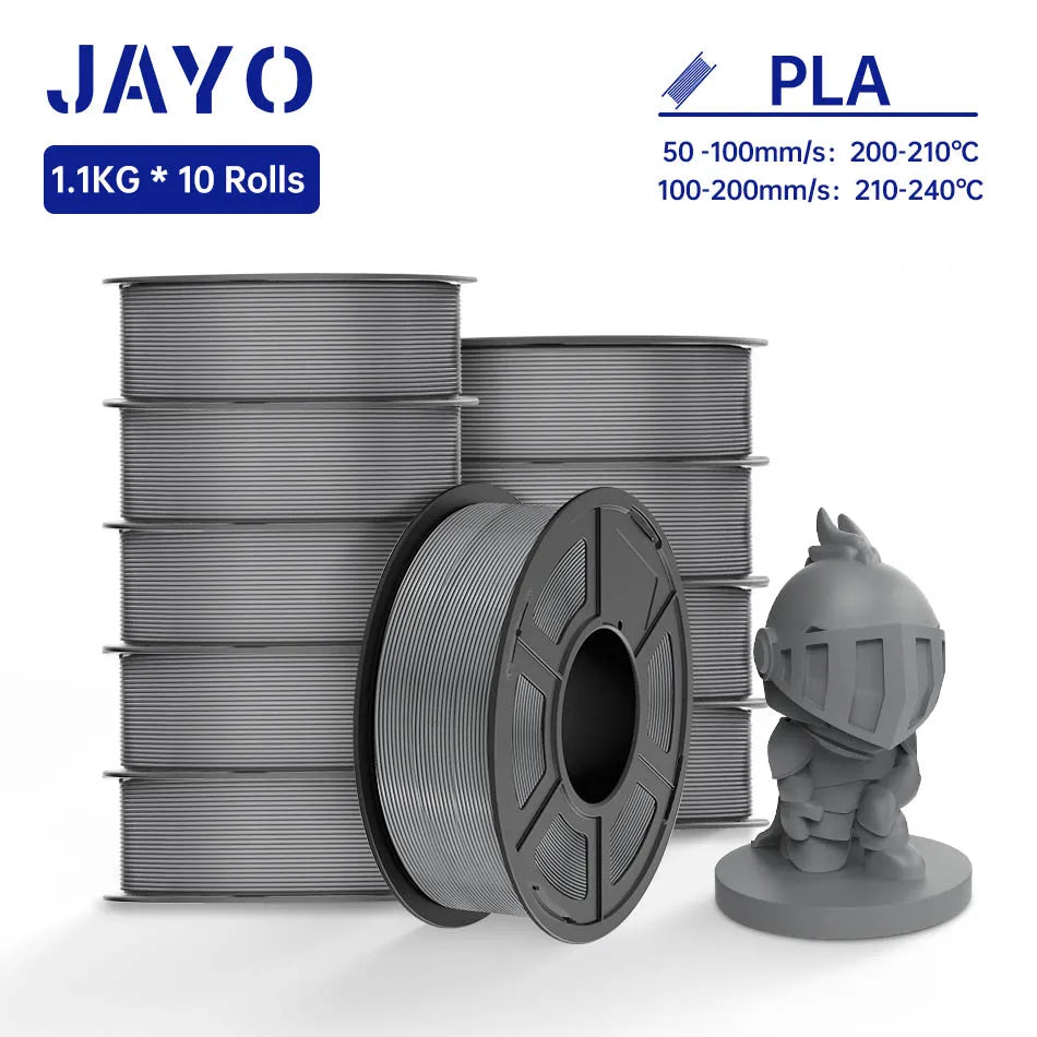 JAYO 3d Filament petg/ pla plus/ pla/PLAMeta /SILK PLA+ 1.75MM PLA 3D Filament for FDM 3D Printer TPU SILK 3D Printing Materials