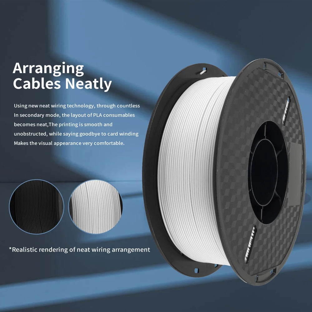 KEEPANG PLA/HS-PLA/PLA Matte/PLA Pro Filament 5KG PLA 3D Filament 1.75mm 1KG/Roll (2.2lbs) Neatly Wound 3D Printing Materials