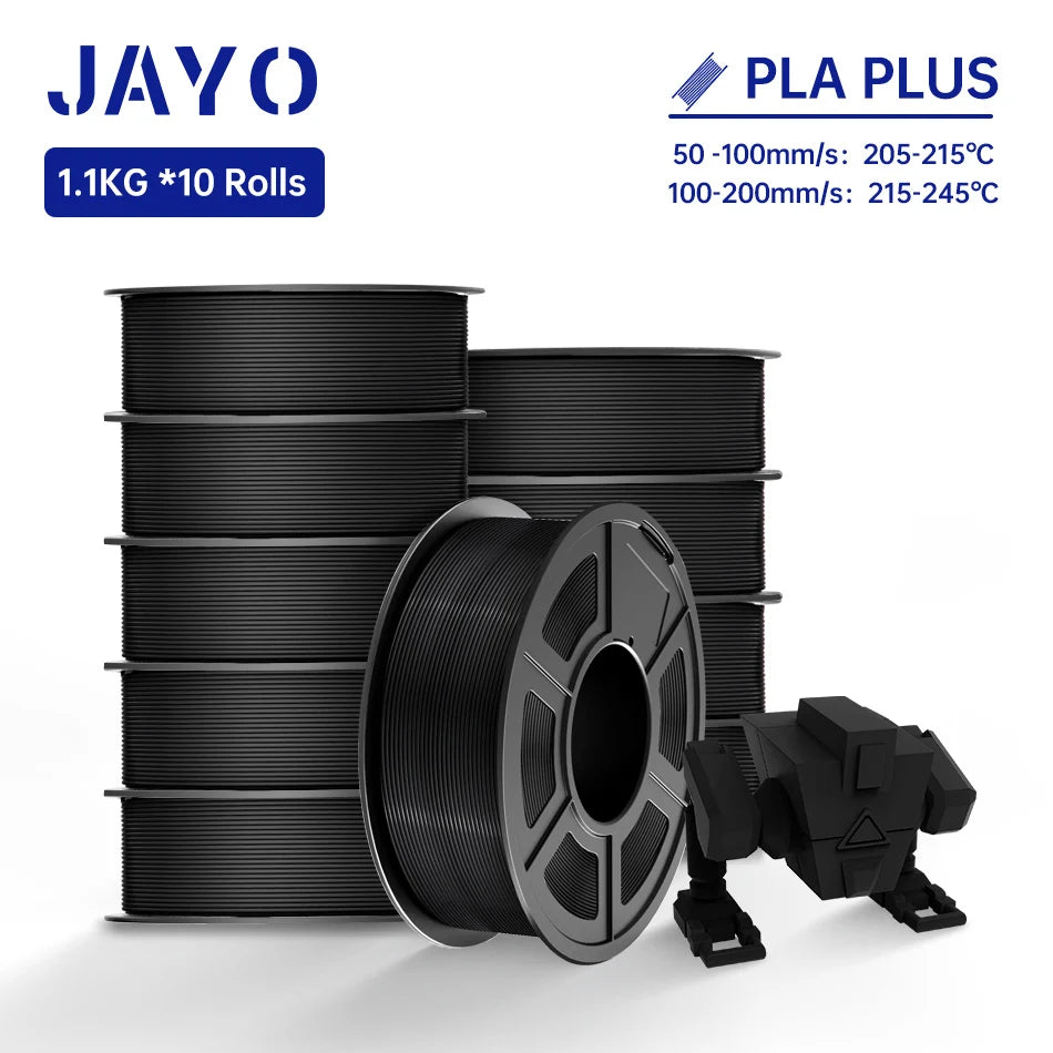 JAYO 3d Filament petg/ pla plus/ pla/PLAMeta /SILK PLA+ 1.75MM PLA 3D Filament for FDM 3D Printer TPU SILK 3D Printing Materials
