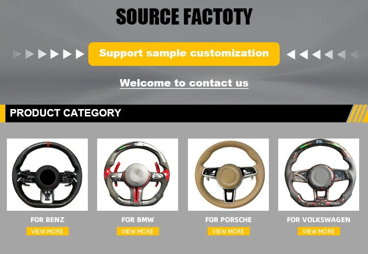 Carbon Fibre Steering Wheels For Audi A3 A4 A4L A5 A7 A8 Q5 Q7 Q8 TT R8 Suede Car Steering Wheel Car Accessories