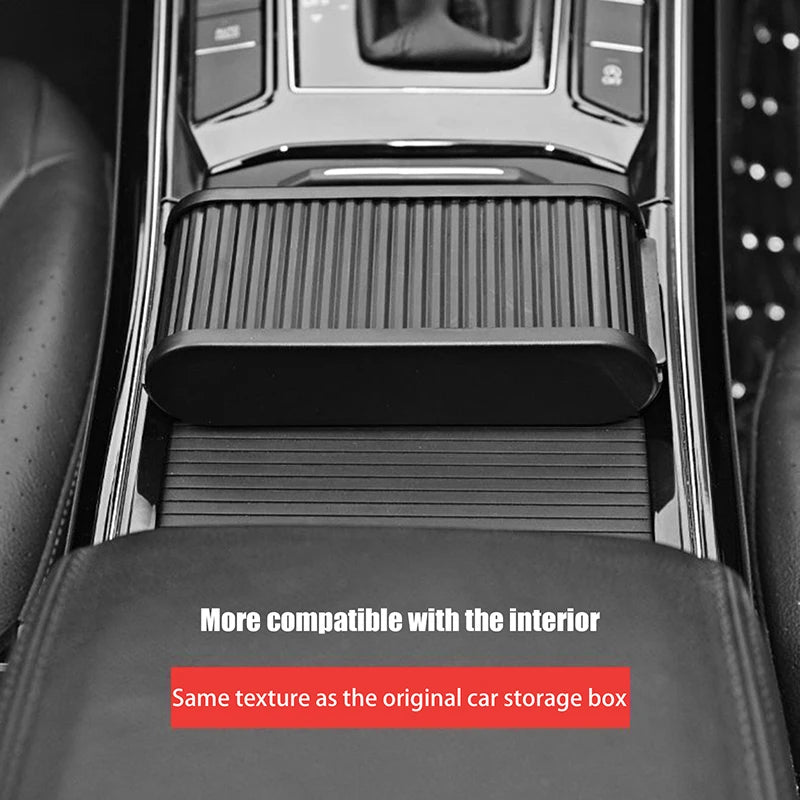 Car Accessories; Functional Center Console Storage Organizer; Sliding Open Function; Beautify Your Car Interior
