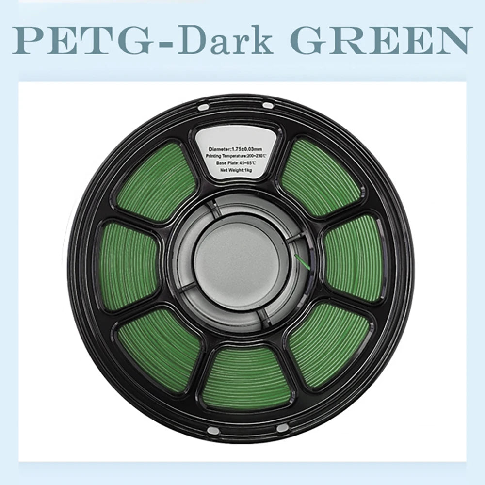 Tideboom 3D PLA/PETG Filament 1.2KG High Speed 3D Printer Filament High Flow Speed Matte Effect 3D Printing Mateial Pla 필라멘트